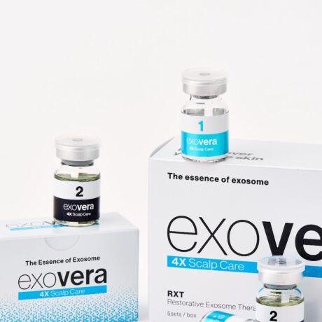 Exovera 4 Hair Loss Treatment | 2 Vials Set